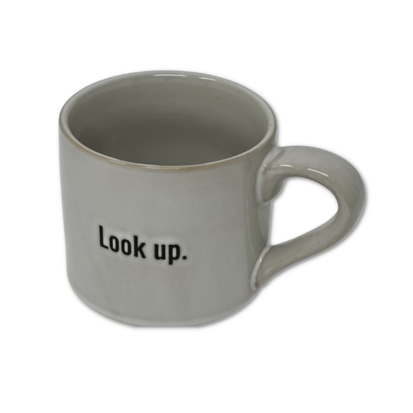 "Look Up" Stoneware Mug