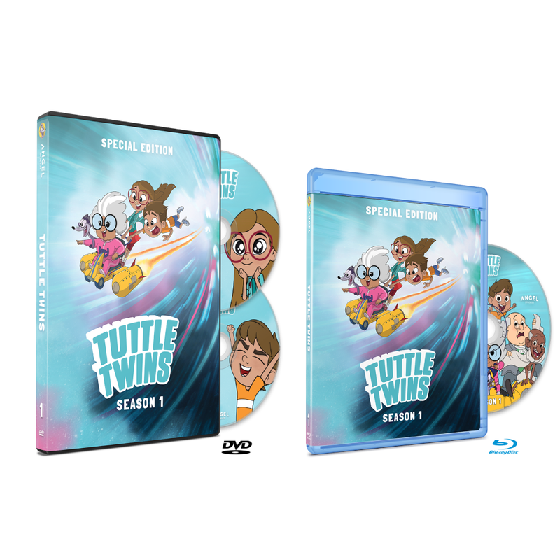 Tuttle Twins Season 1 Special Edition DVD or Blu-ray
